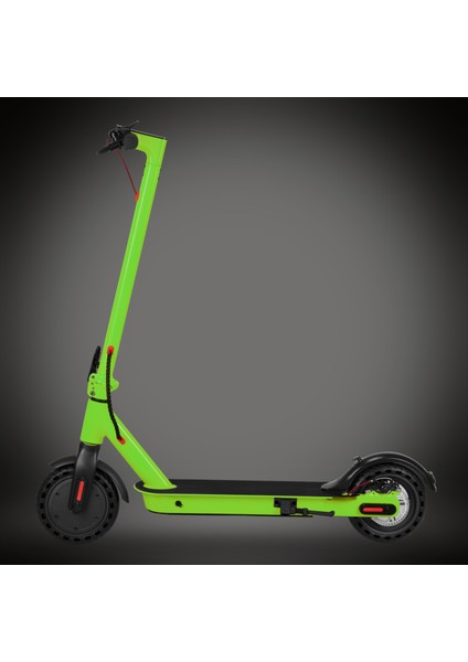 Mint LED Ekranlı Katlanabilir Elektrikli Scooter Yeşil