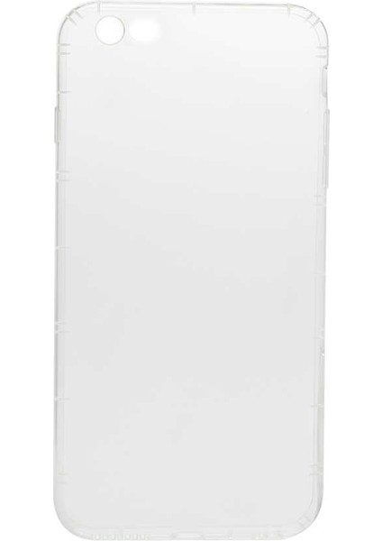 Apple iPhone 6 Plus Kılıf Ultra Ince Süper Silikon Şeffaf Kılıf