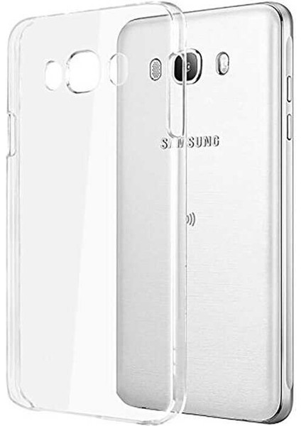 Galaxy J7 2016 Kılıf Ultra Ince Süper Silikon Şeffaf Kılıf