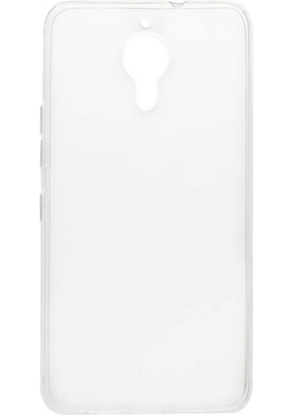 General Mobile 5 Plus Kılıf Ultra Ince Süper Silikon Şeffaf Kılıf