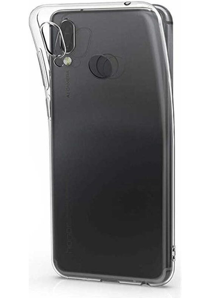 Huawei Honor Play Kılıf Ultra Ince Süper Silikon Şeffaf Kılıf