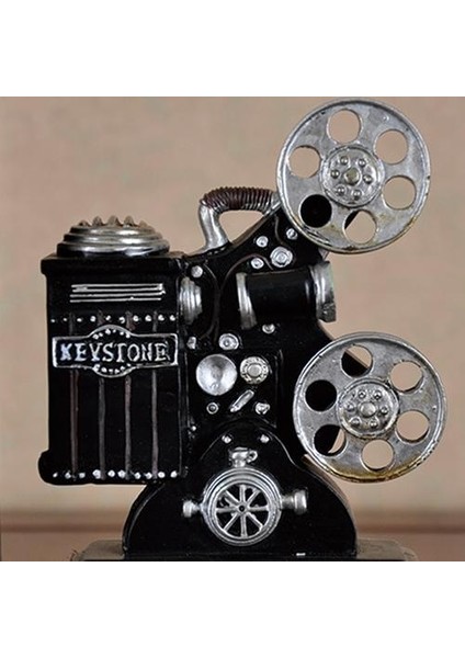 Retro Kamera Bookend Film Film Projektör Siyah Gümüş Koleksiyonerinin Projesi Yaratıcı Kitaplık Vintage Takı Çalışma Odası Çalışma Ho | (Yurt Dışından)