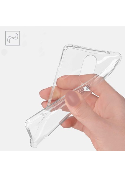 Lenovo K6 Note Kılıf Ultra Ince Süper Silikon Şeffaf Kılıf