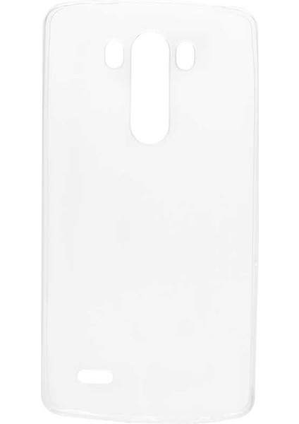 Lg G3 Kılıf Ultra Ince Süper Silikon Şeffaf Kılıf