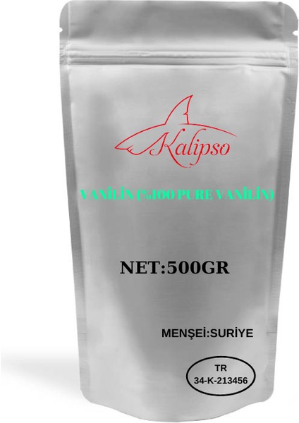 Vanilin (%100 Pure Vanilin) 500 gr fiyatları