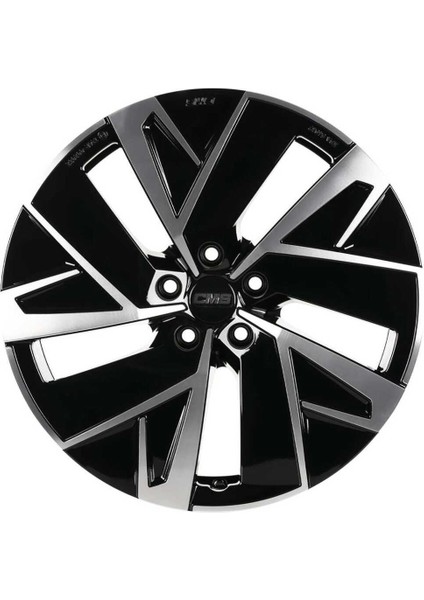 1340-03 7.5X19"-5X112 ET50 57.1 Diamond Black Gloss Jant (4 Adet)