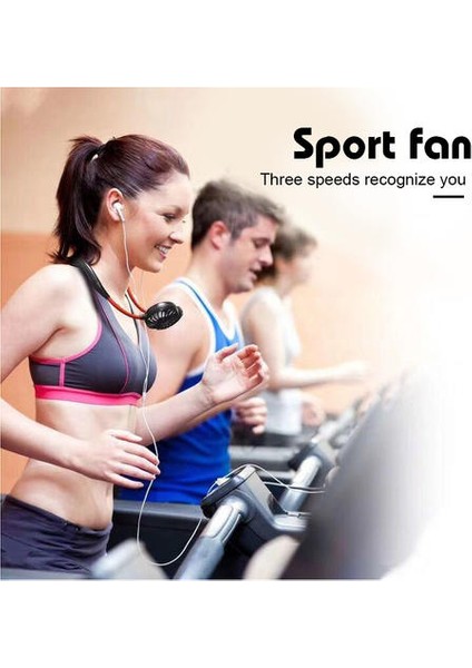 Mini USB Taşınabilir Fan Eller Ücretsiz Boyun Fan Şarj Edilebilir Pil Küçük Taşınabilir Spor Fan 2000MA Danışma El Klima Soğutucu | Hayranları (Yurt Dışından)