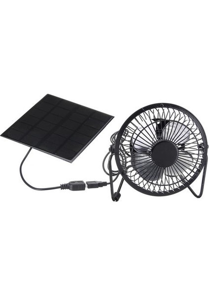 5 W 4 Inç Mini Güneş Paneli Powered Ventilatör Fan Taşınabilir Sera Güneş Egzoz Fanı Ofis Açık Köpek Tavuk Evi | Hayranları (Yurt Dışından)