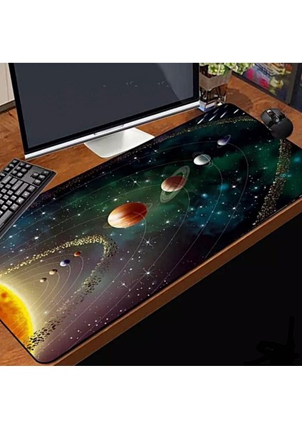 Limited Edition Xxxl Uzay Galaxy Mouse Pad Gaming Mouse Pad 88X39CM