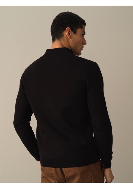 Erkek Siyah Oversize Cep Detaylı Hırka fırsatları