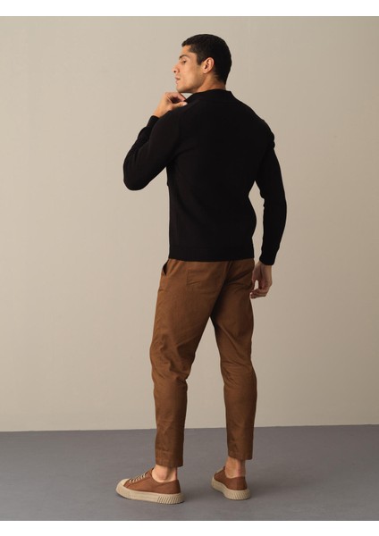 Erkek Siyah Oversize Cep Detaylı Hırka indirimleri