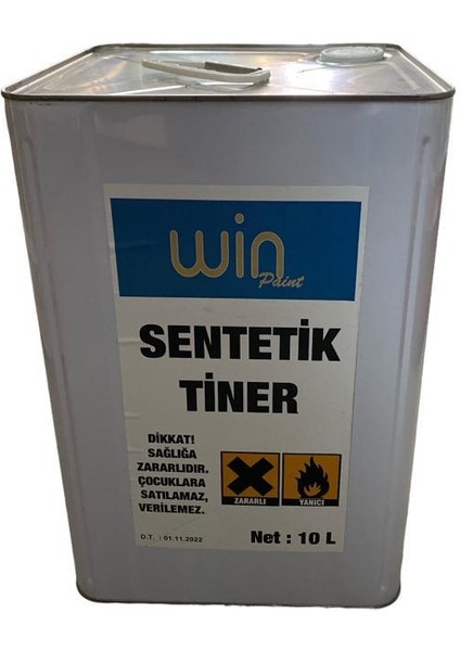 Sentetik Tiner 10 Litre