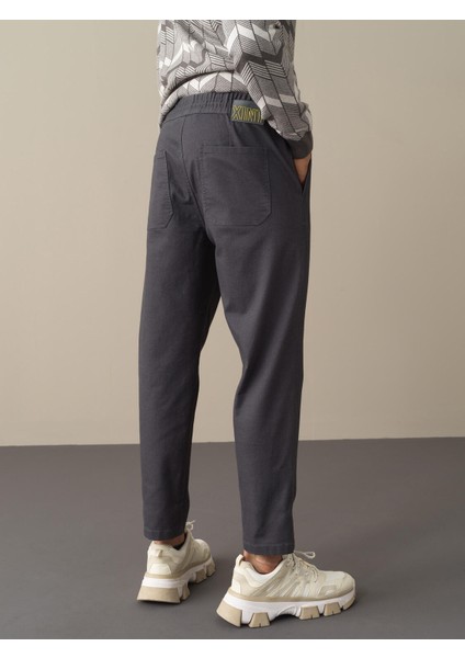 Erkek Antrasit Regular Fit Pantolon indirimleri