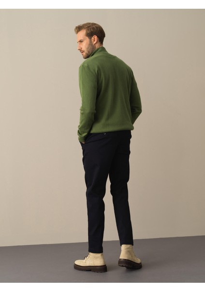 Erkek Lacivert Regular Fit Pantolon modelleri