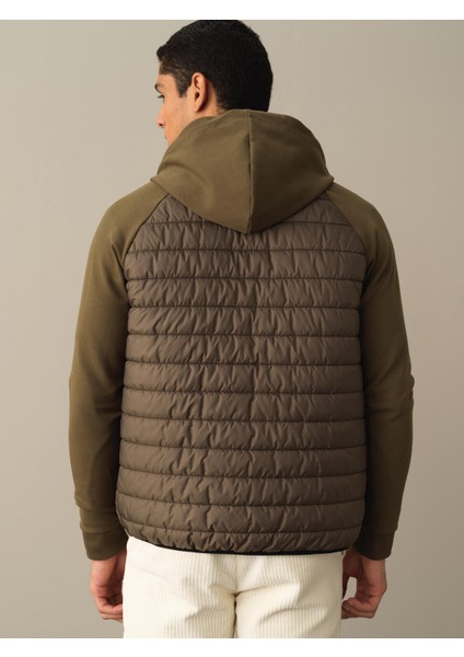 Erkek Haki Regular Fit Sweatmont indirimleri