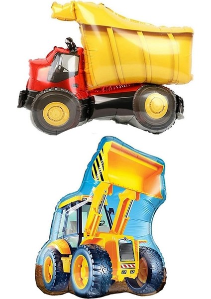 Iş Makinaları Folyo Balonlar