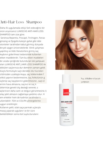 Antı-Hair Loss Shampoo 200 ml