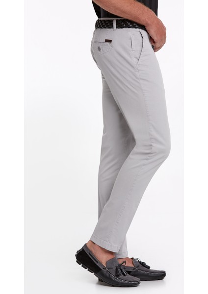 Gri Yazlık Chino Pantolon modelleri