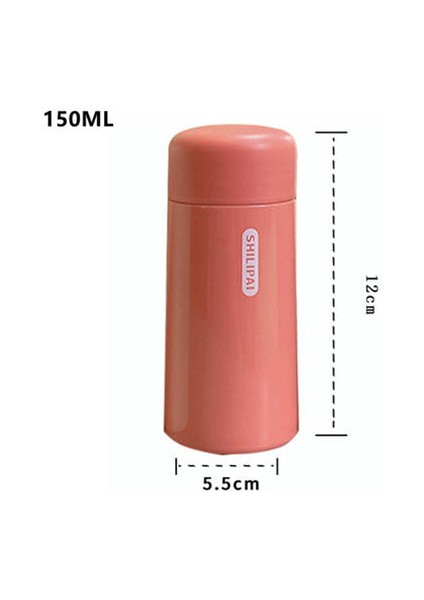 150 ml Mini Termos Kupa Taşınabilir Paslanmaz Çelik Vakum Şişeler Moda Sevimli Termal Su Şişesi Tumbler Thermocup (Yurt Dışından)