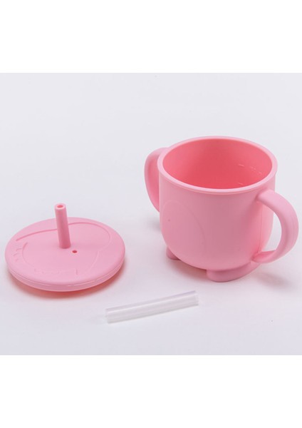 1 Adet Bebek Besleme Bardaklar Silikon Eğitim Kupası Sippy Yürüyor Su Şişesi Kapaklı Silikon Bebek Öğrenme Içecek Şişe Hemşire Hediyeler | Kupalar (Pembe) (Yurt Dışından) modelleri