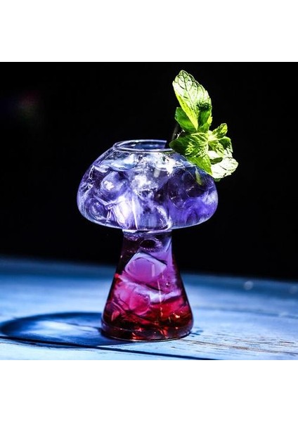 Mantar Kokteyl Cam Moleküler Gastronomi Bar Düzleştirme Barmen Özel Bira Şarap Kadehi Goblet Soğutucu Kupası | Kokteyl Camı (Yurt Dışından) fiyatları