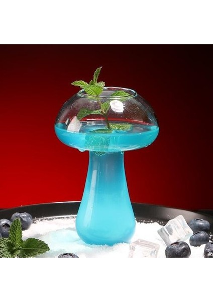 Mantar Kokteyl Cam Moleküler Gastronomi Bar Düzleştirme Barmen Özel Bira Şarap Kadehi Goblet Soğutucu Kupası | Kokteyl Camı (Yurt Dışından) modelleri