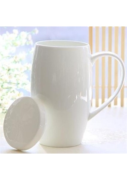 Kemik Çin Mugga Kupa, Düz Beyaz Porselen Kapakları Termos, Lidli Çay Kupa Kapaklı, Bira Kupa, Komik Göbek Tasarlanmış | Kapakları Termos | Güçlü Mugthermos Kapağı (Beyaz) (Yurt Dışından) fiyatları