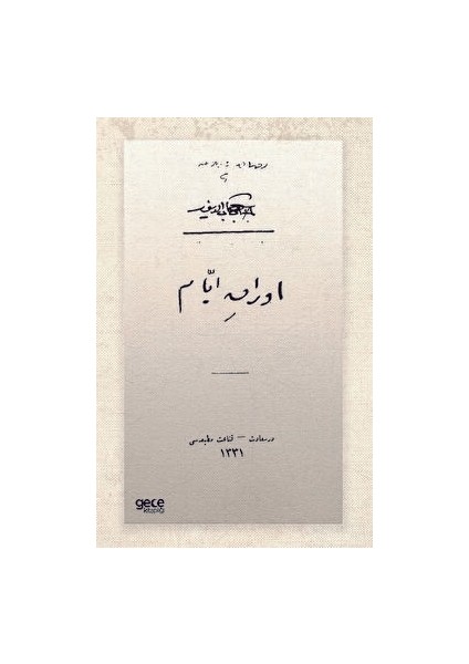 Evrak-I Eyyam (Osmanlıca)