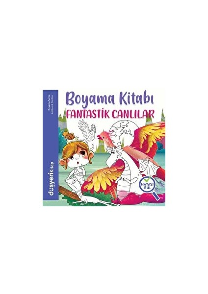 Boyama Kitabı Serisi - Fantastik Canlılar