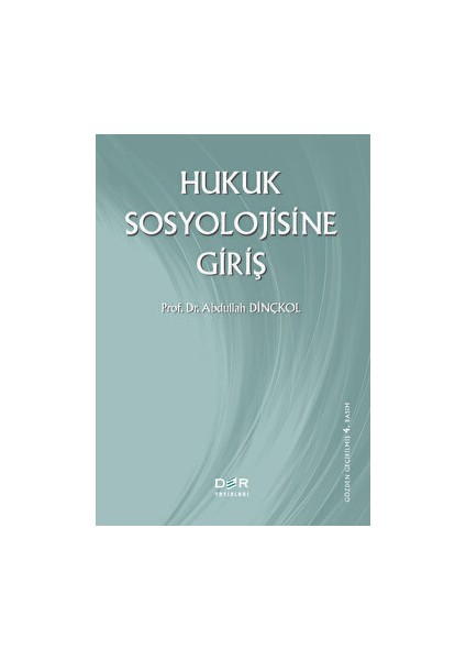 Hukuk Sosyolojisine Giriş