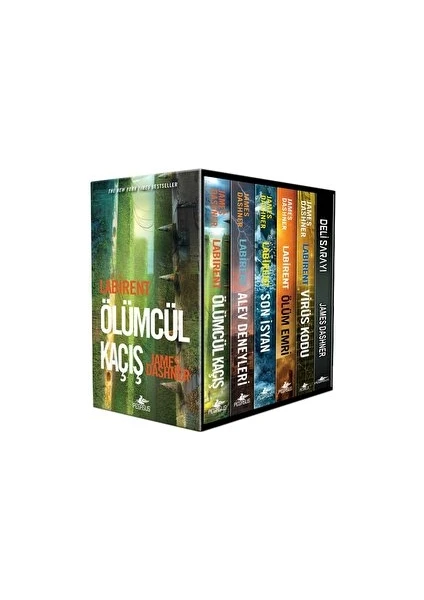 Labirent Serisi Kutulu Özel Set (6 Kitap) - James Dashner