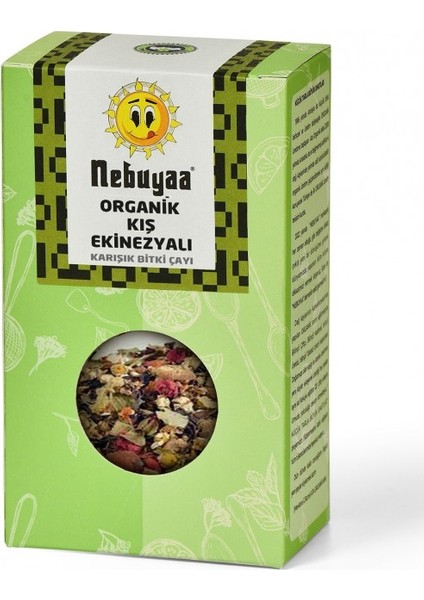 Organik Kış Çayı Zencefilli Karışık Bitki Çayı 130 gr