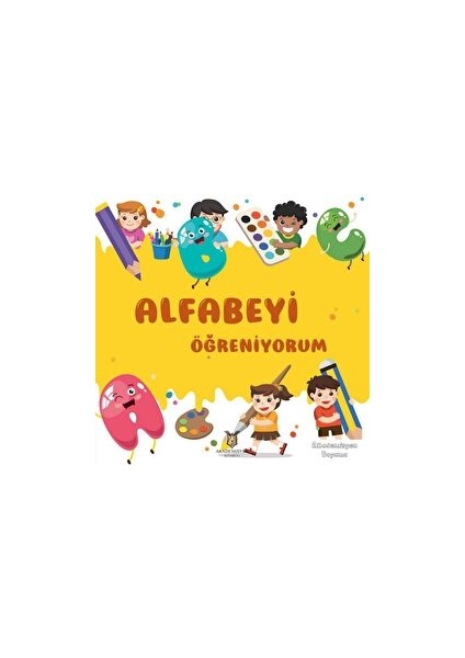Alfabeyi Öğreniyorum - Akademisyen Boyama