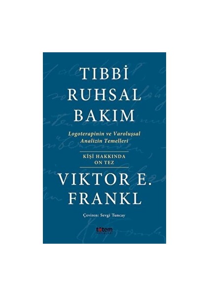 Tıbbi Ruhsal Bakım
