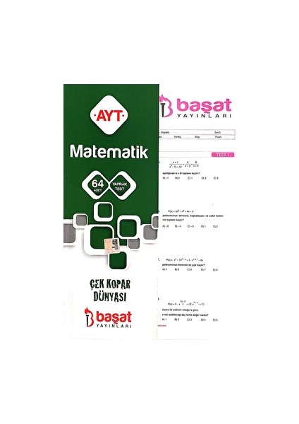 AYT Matematik Yaprak Test