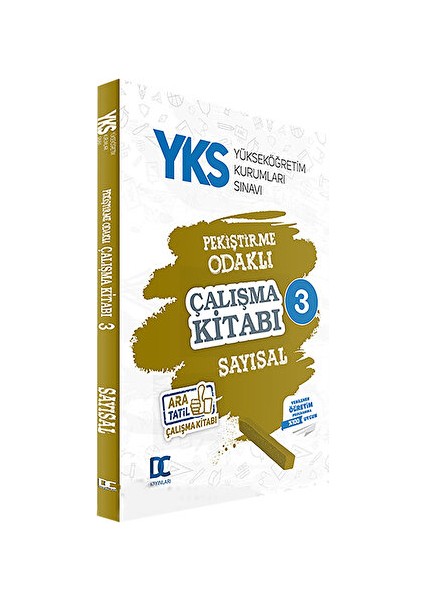 2023 YKS Pekiştirme Odaklı Sayısal Çalışma Kitabı - 3 Doğru Cevap Yayınları