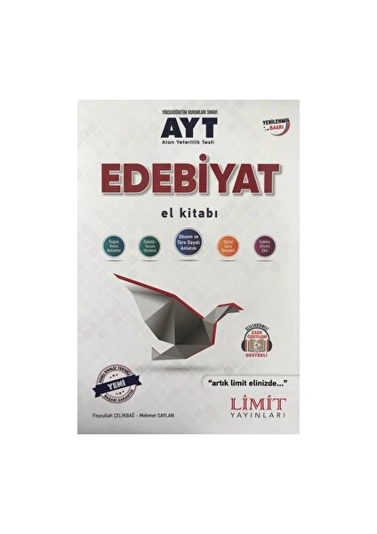 Limit Yayınları 2024 AYT Edebiyat El Kitabı