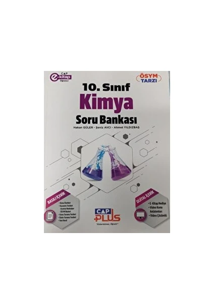 Çap Yayınları 10. Sınıf Kimya Soru Bankası