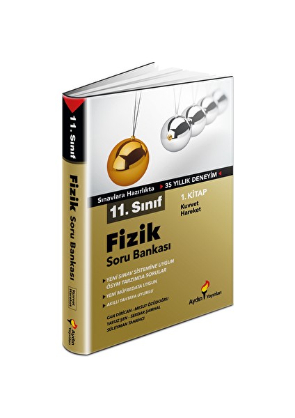 Aydın Yayınları 11. Sınıf Fizik Soru Bankası 1. Kitap