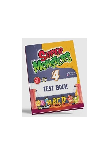 YDS Publishing   Super Monsters Grade 4 - Test Book