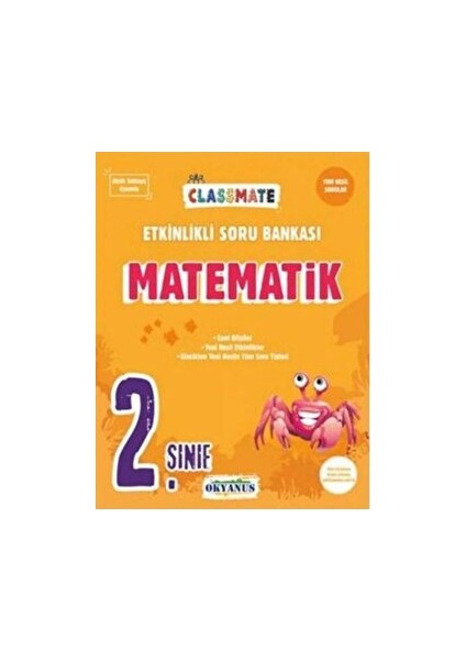 2. Sınıf Classmate Matematik Etkinlikli Soru Bankası