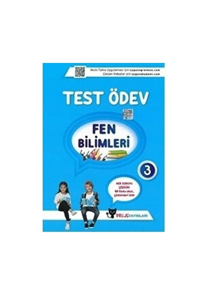 3. Sınıf Test Ödev Fen Bilimleri