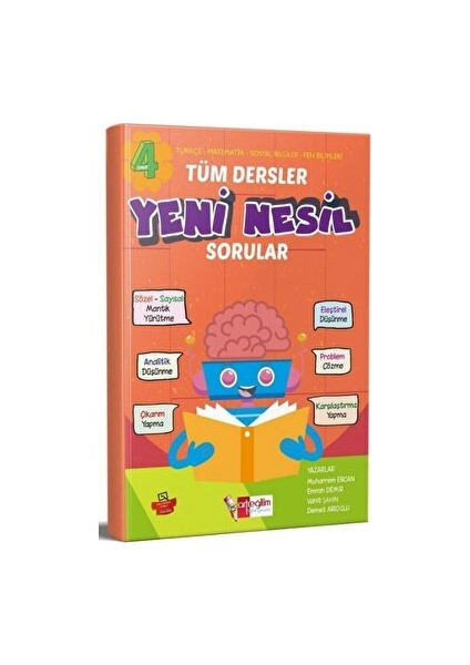 4.Sınıf Yeni Nesil Tüm Dersler Sorular