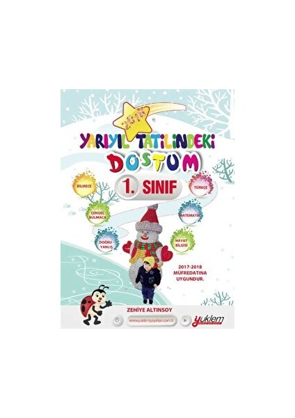 2018 Yarıyıl Tatilindeki Dostum 1. Sınıf