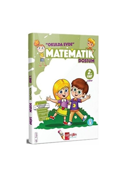 2.Sınıf Okulda Evde Matematik (2. Kitap)