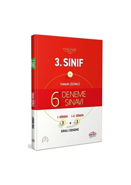 3. Sınıf Tamamı Çözümlü 6 Deneme Sınavı Fasiküllü