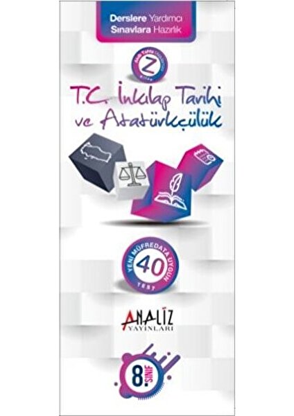 Analiz Yayınları 8.Sınıf  T.C.  .inkılap Tarihi ve Atatürkçülük Yaprak Test