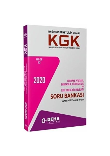 Deha Yayınları (Kgk 02) Sermaye Piyasası Soru Bankası