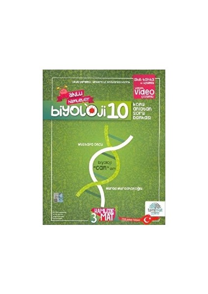 Tammat Yayıncılık 10. Sınıf Biyoloji Akıllı Hamleler Konu Anlatımlı Soru Bankası