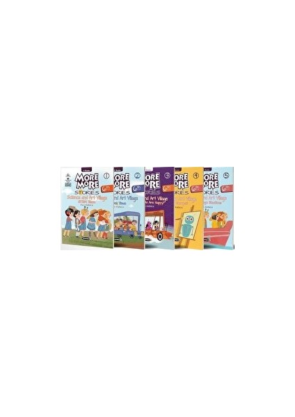 Kurmay Yayınları English 6 Stories - 5 Kitap Set